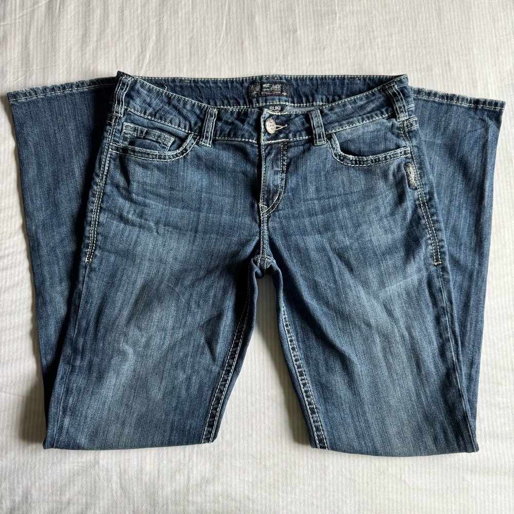 Suki Mid-Rise Bootcut Jeans